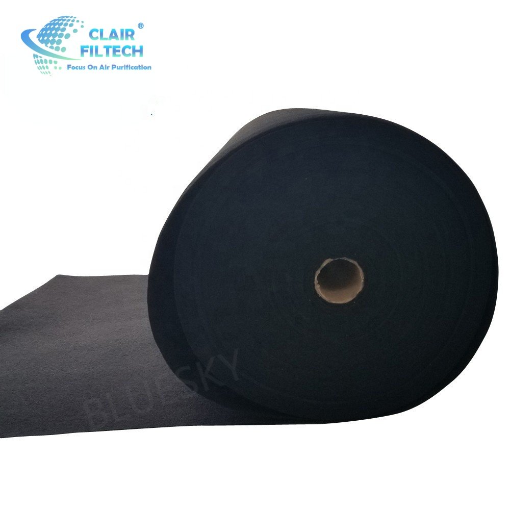 Activated Carbon Filter Roll Media Air Filter Cloth Air Filter Paper