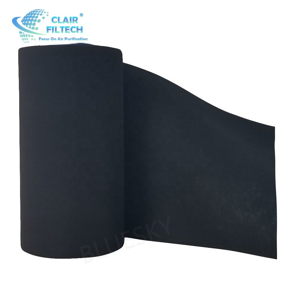 Activated Carbon Filter Roll Media Air Filter Cloth Air Filter Paper