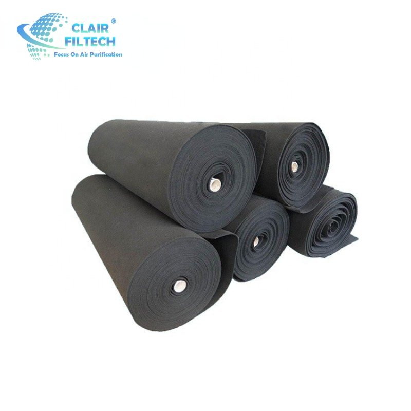 Activated Carbon Filter Roll Media Air Filter Cloth Air Filter Paper