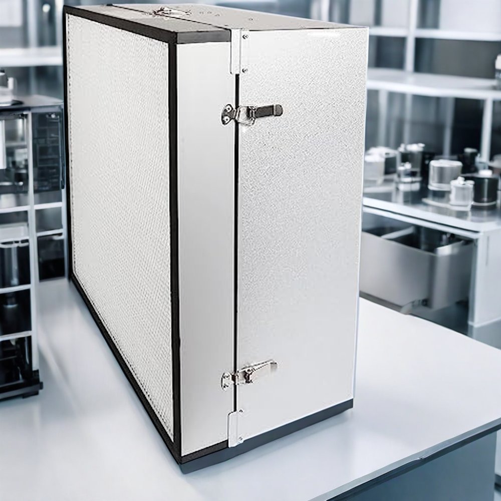 New 120V/220V H14 H13 HEPA FFU Fan Filter Unit Laminar Flow Hood with Glass Fiber Panel Filter for Manufacturing Plant