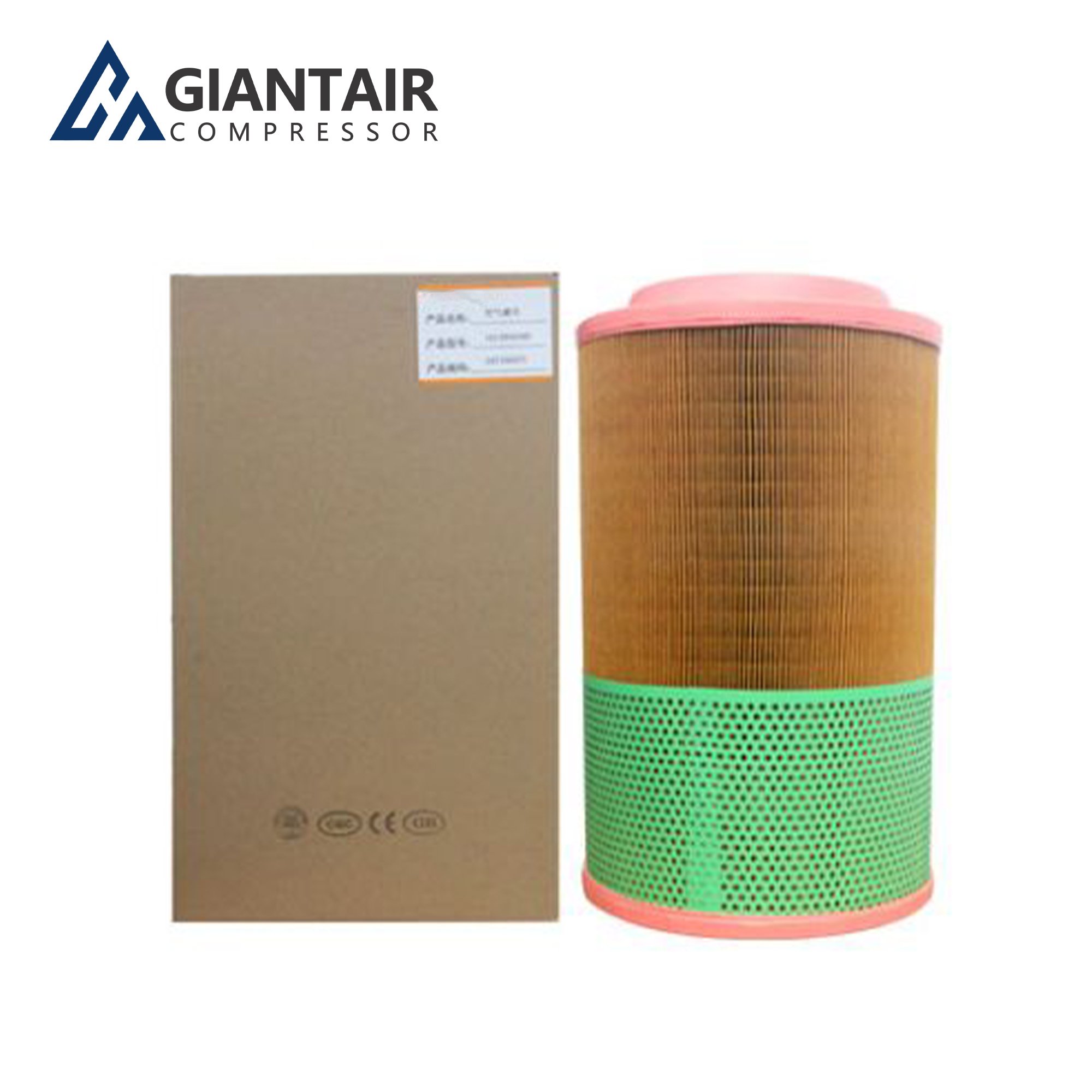 GiantAir Screw Air Compressor Spare Parts Air Filter Cartridge Maintenance Kit Oil Filters Element and Air Separator Price