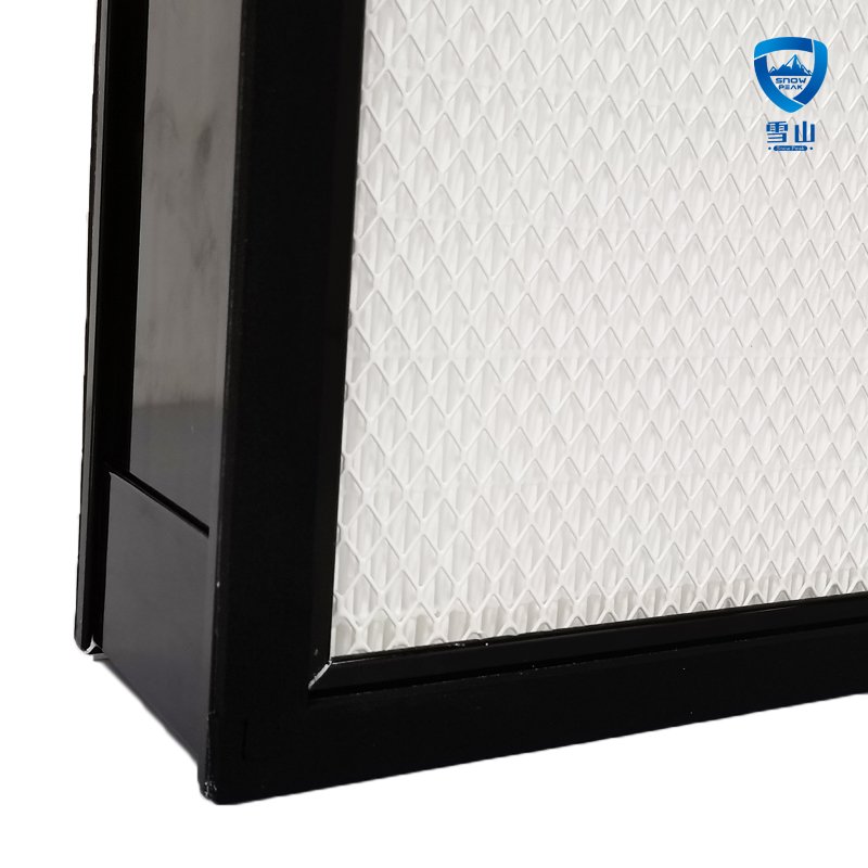 MERV 18 H14 HVAC System Plastic Frame Air Hepa Filter