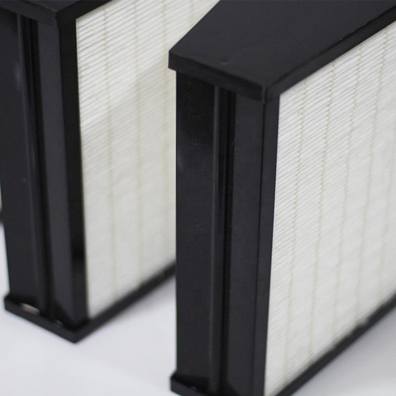 V-Bank 592*287*292 F5~E10 Compact Air Purifying Hepa Filter with Microfiber Medium Grade ABS Plastic Frame