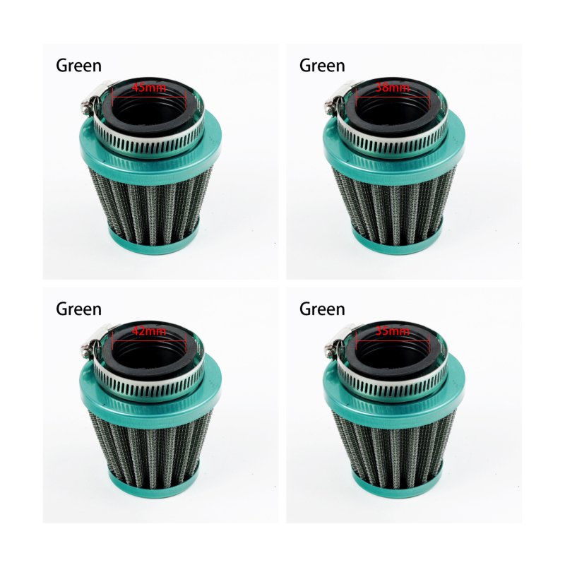 Universal 35mm 38mm 42mm 48mm Motorcycle Air Filter For 50cc 110cc 125cc 140cc Motorcycle ATV Scooter Pit Dirt Bike