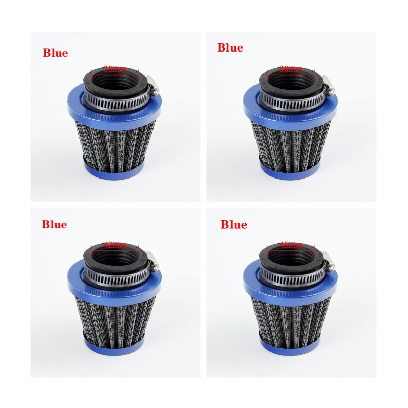Universal 35mm 38mm 42mm 48mm Motorcycle Air Filter For 50cc 110cc 125cc 140cc Motorcycle ATV Scooter Pit Dirt Bike