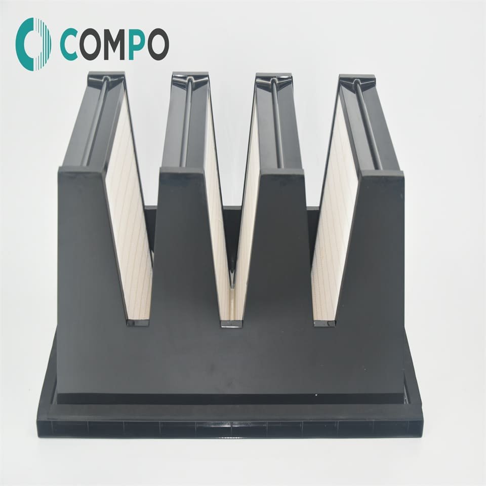Industrial H13 Air Filter Manufacturer, V Type Filter V Bank Filter