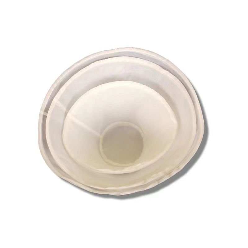 PPS Mesh Filter Bag 80-100 Micron Nylon Algae Bag Mechanical Processing Industry Used Condition Ring Core Pocket Air Filter