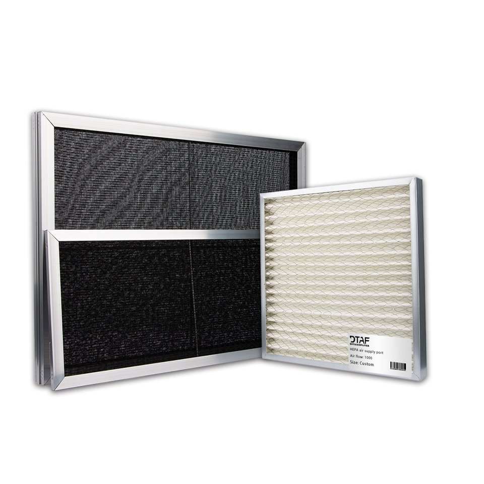 Activated Carbon Aluminum Frame Air Conditioning Primary Medium Effect Plate Air Filter for HVAC