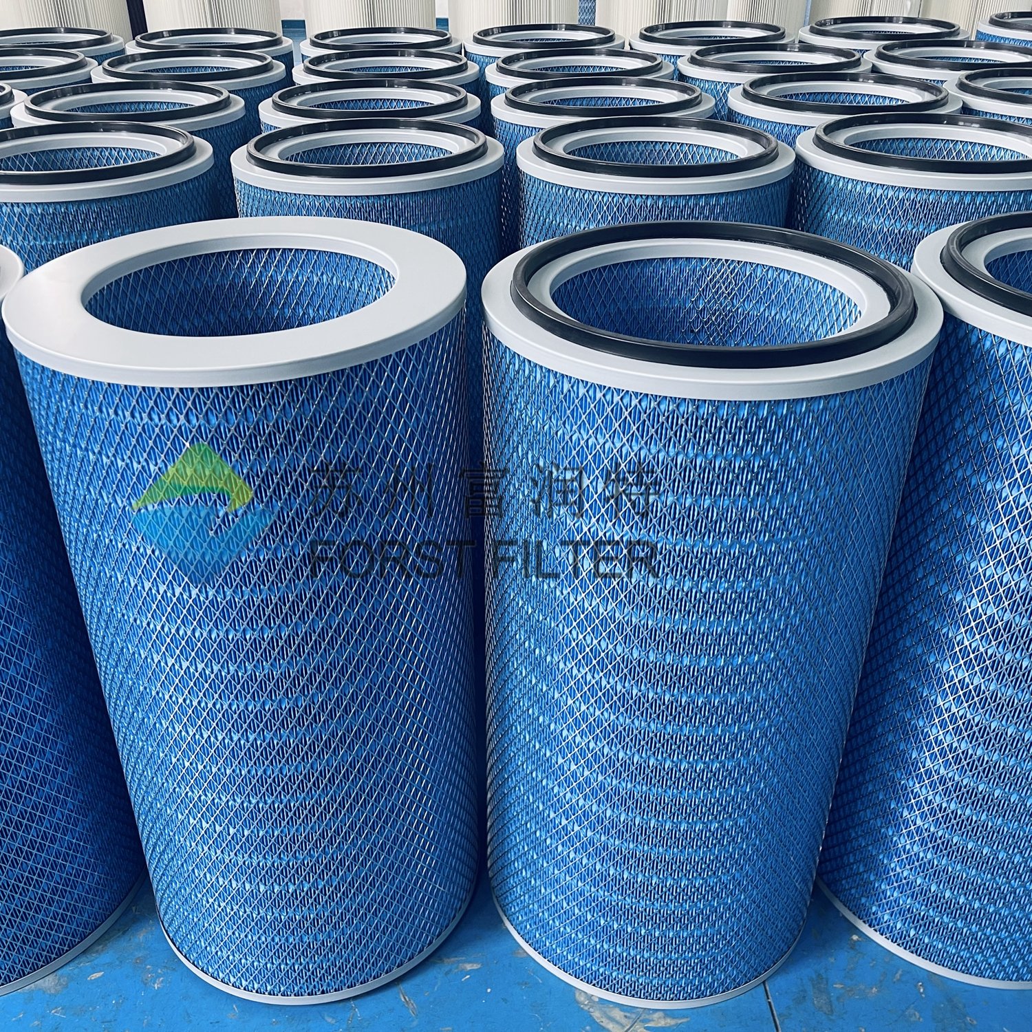 Blue Factory Complete and Universal High-Performance Purifier Hepa Air Filters Production of High Quality