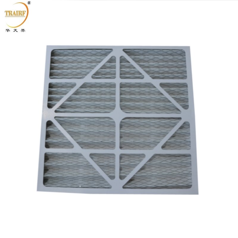 Hot Selling Cheap Price G3/G4 Pre Pleated Panel Filter Paper Cardboard Frame Pocket Air Filter