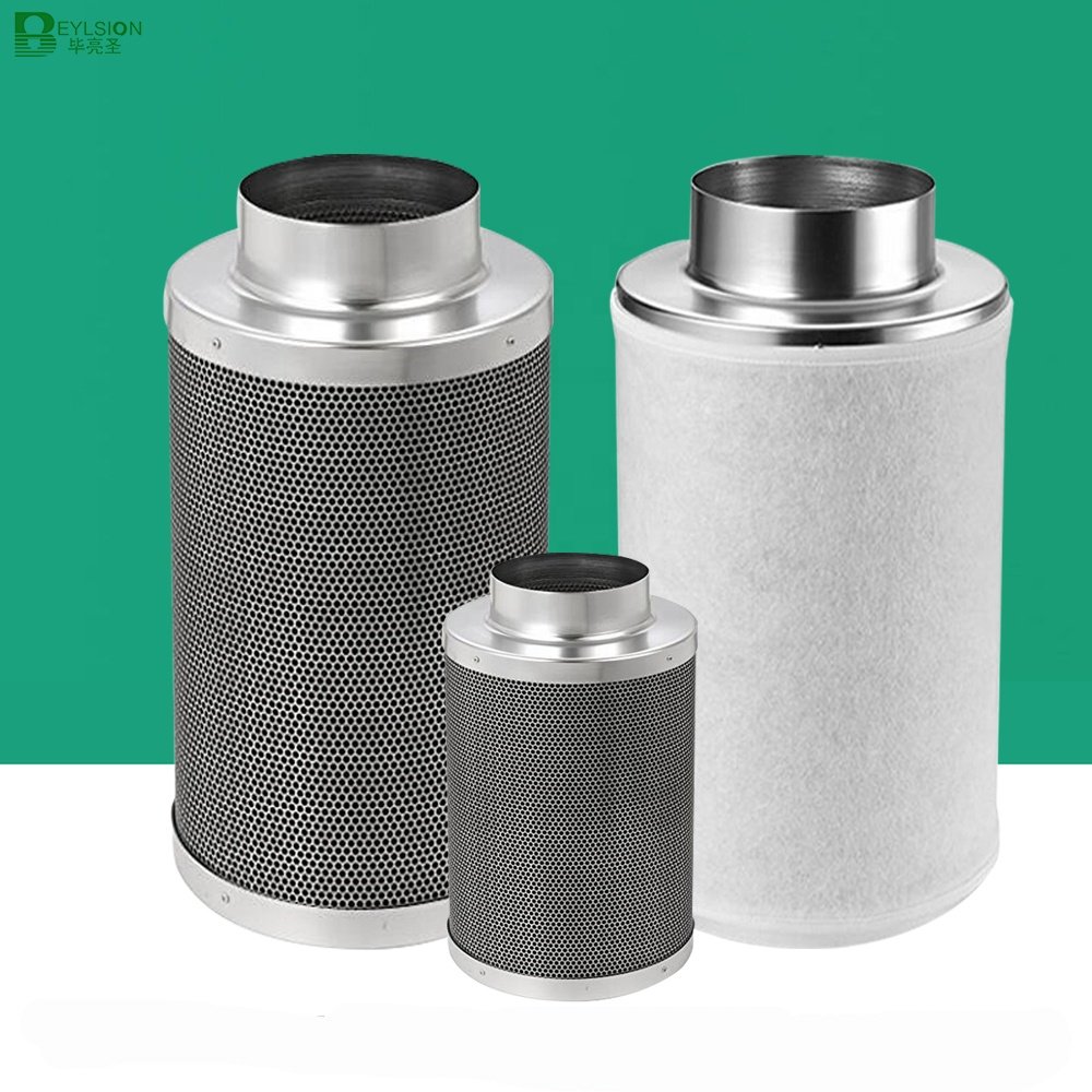 Grow Tent Odor Scrubber Pre-filter Included Australia Virgin Charcoal Carbon Air Filter
