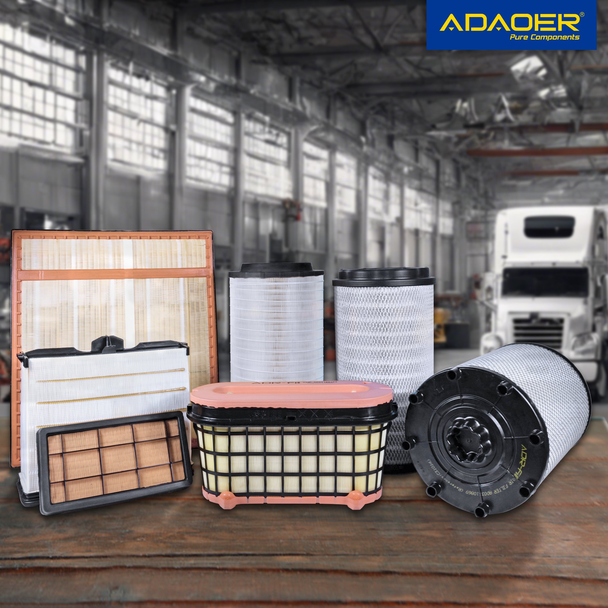 ADAOER air Filter AD03110827 P787157 2996155 Truck Spare Parts Engine air Filter