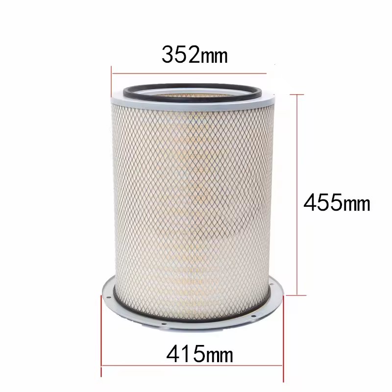 Filter Manufacture Heavy Duty Diesel Engine Air Filter AF872