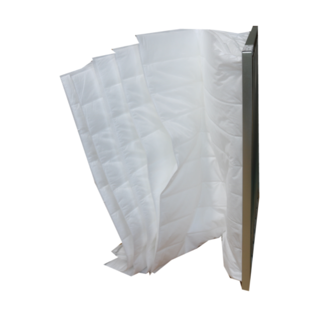 G4 F5 F6 F7 F8 F9 Aluminum Frame Synthetic Fiber Pocket Primary Air Filter Mau and Ahu