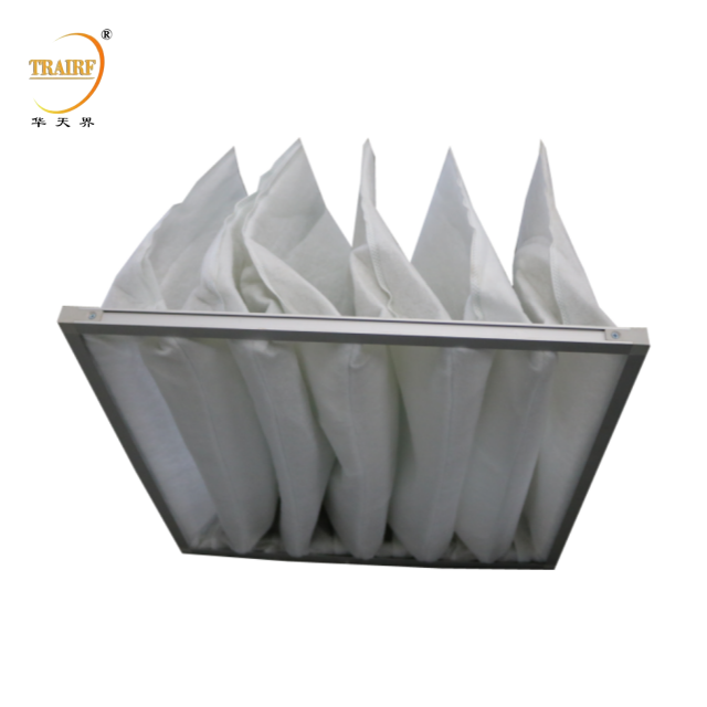 G4 F5 F6 F7 F8 F9 Aluminum Frame Synthetic Fiber Pocket Primary Air Filter Mau and Ahu