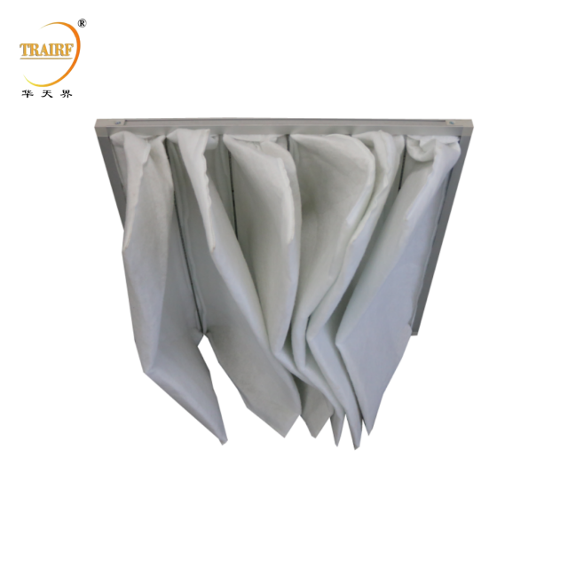 G4 F5 F6 F7 F8 F9 Aluminum Frame Synthetic Fiber Pocket Primary Air Filter Mau and Ahu