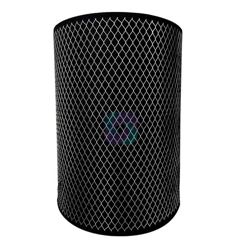 G3 G4 Prefilter Media Laminated with Wire Mesh for Pleated air Filter Material with Activated Carbon Rollers