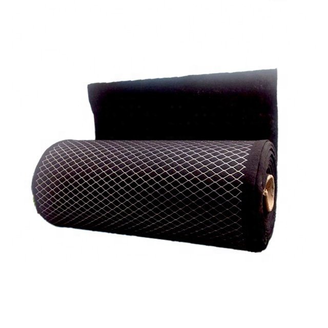G3 G4 Prefilter Media Laminated with Wire Mesh for Pleated air Filter Material with Activated Carbon Rollers