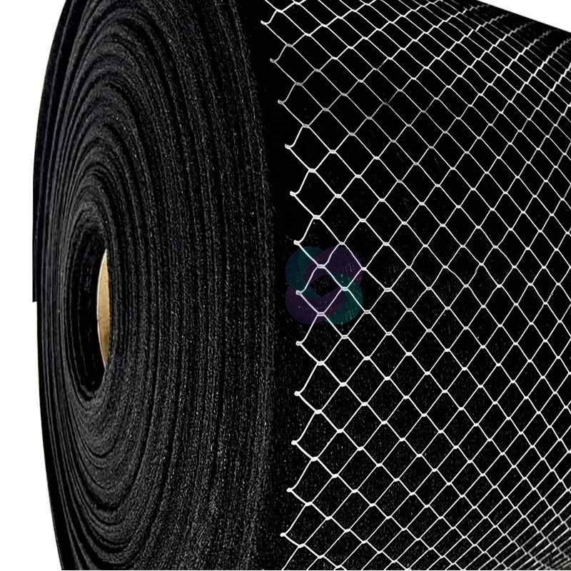 G3 G4 Prefilter Media Laminated with Wire Mesh for Pleated air Filter Material with Activated Carbon Rollers