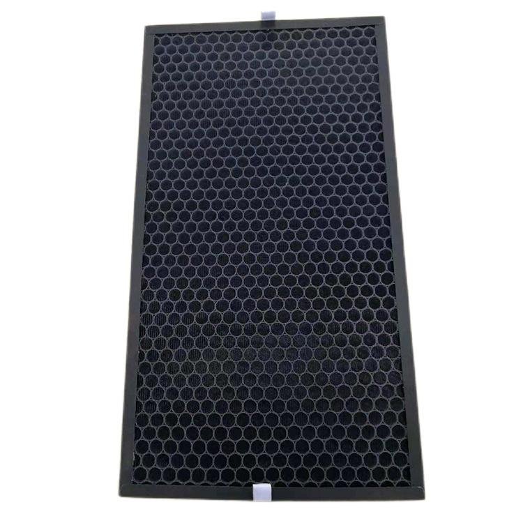 Custom High Efficiency Smoke Removal Coconut Shell Activated Carbon Honeycomb Hepa Activated Carbon Filter for air Purifier
