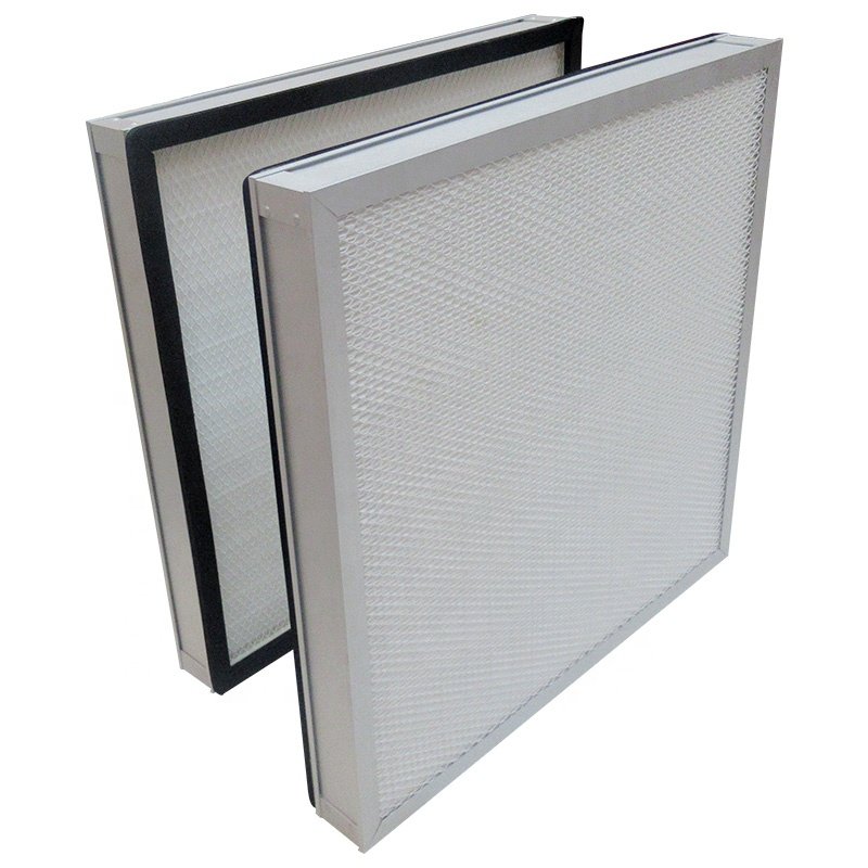 Customized Ventilation 24x24 Medical Mushroom Flow Hood 0.3 Micron Fiberglass Hepa Ulpa H13 H14 U15 Merv Panel air Filter
