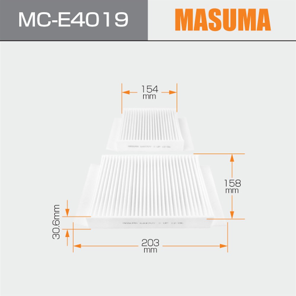 MC-E4019 MASUMA Supplier Auto Matic Air Filter 6447VY for PEUGEOT 207
