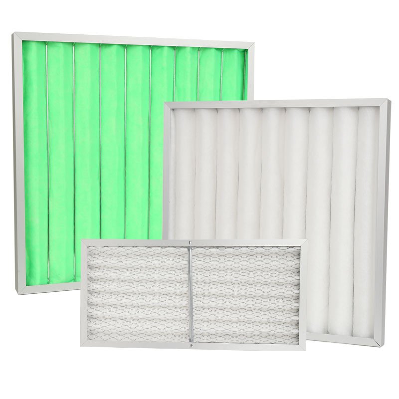 Customized Synthetic Fiber Filter Merv 8 Merv 13 Pleated AC Furnace Pre HVAC System Air Filter for HVAC System