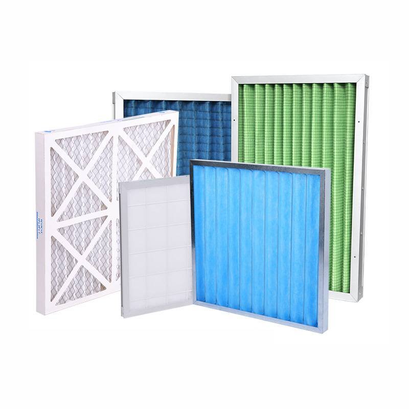 Customized Synthetic Fiber Filter Merv 8 Merv 13 Pleated AC Furnace Pre HVAC System Air Filter for HVAC System