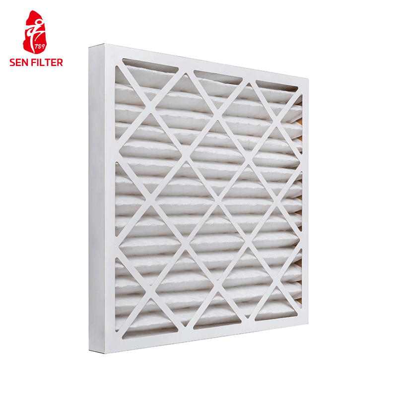 High Quality MERV 12 Air Filter Replacement Medium Grade Pleated Filter With Air Ventilation for Industrial Purifiers