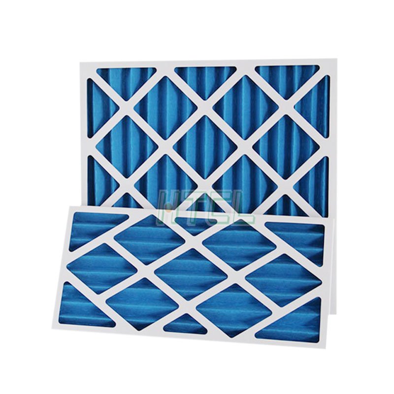 Custom Merv 8 11 13 14 Paper Pleated Ac Furnace Filter Air Filter Hvac Air Conditioning System Air Filter