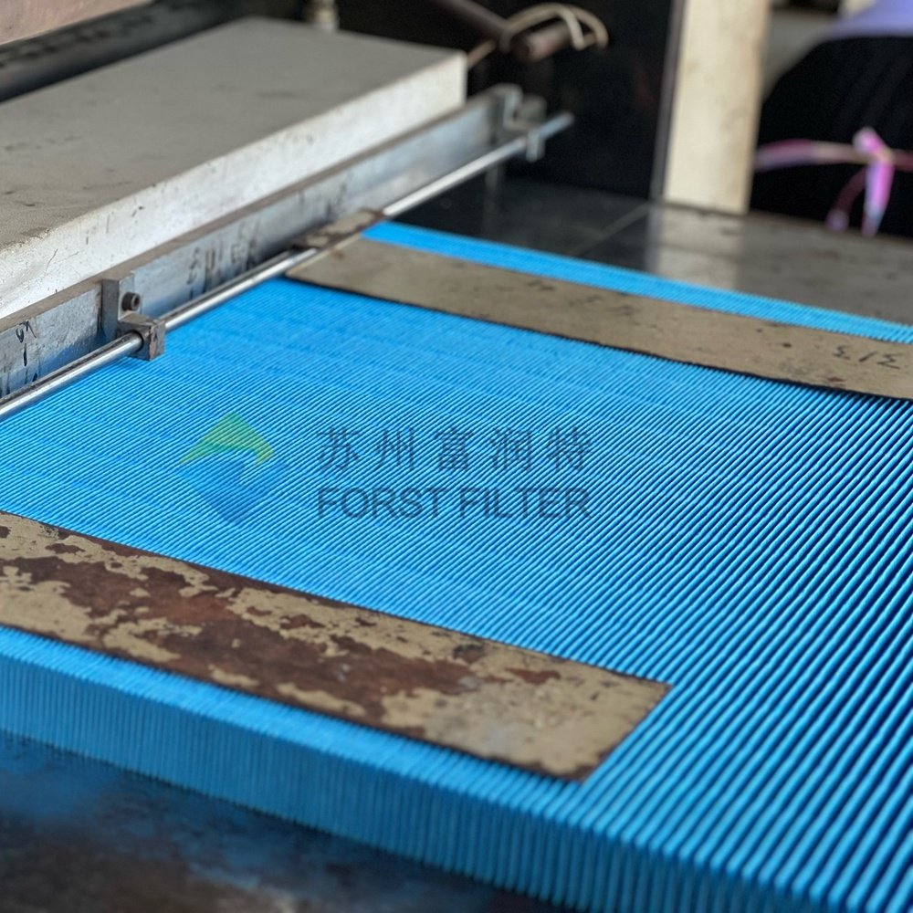 New 99.95% Efficiency HEPA White/Blue Nano Composite Media Cellulose Air Filter Various Widths Industrial Filtration Equipment