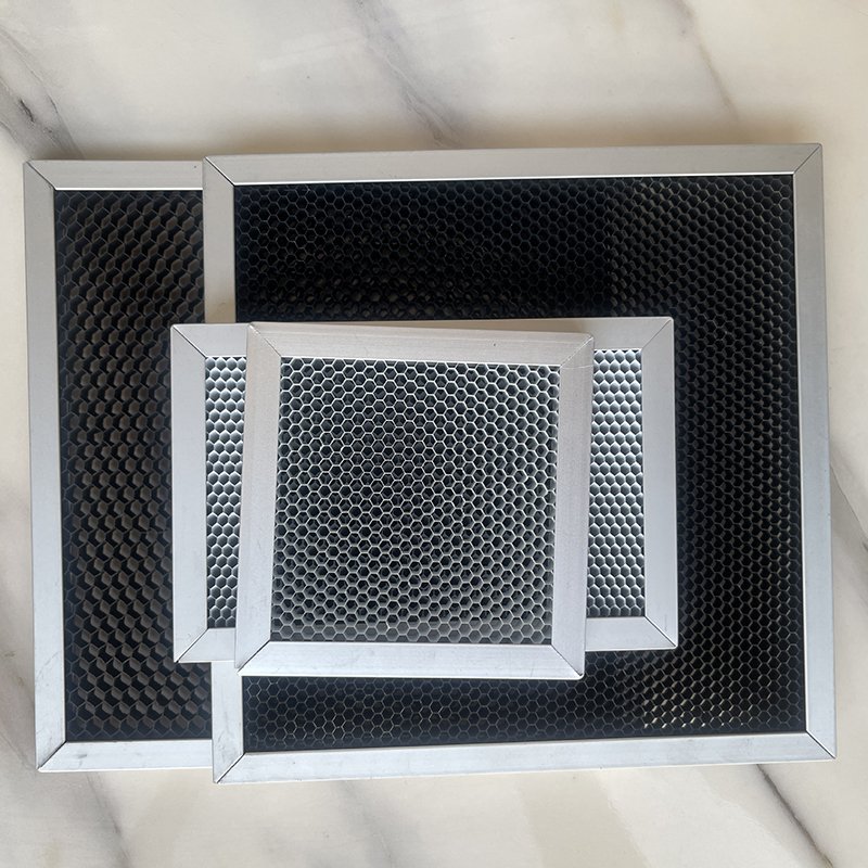 Customized Cold Catalyst Filter Remove With Tio2 Aluminum Metal Honeycomb Mesh Titanium Photocatalyst Air Filter