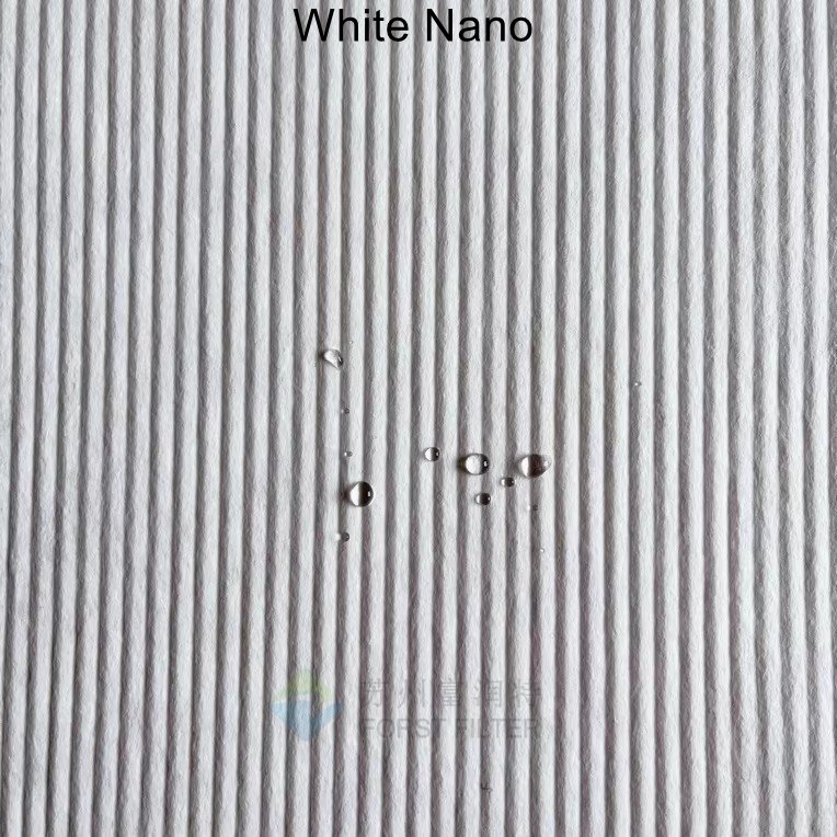 White Nano Industrial Customized Air Filter Element Materials Making Machine Air Purifier Hepa Filter Paper in Roll