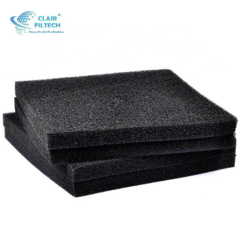 Filter Sponge Activated Carbon Activated Carbon Sponge Air Filter Media