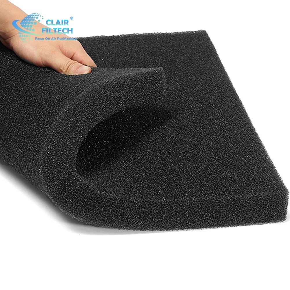 Filter Sponge Activated Carbon Activated Carbon Sponge Air Filter Media