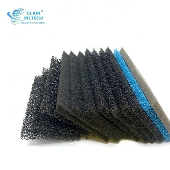 Filter Sponge Activated Carbon Activated Carbon Sponge Air Filter Media