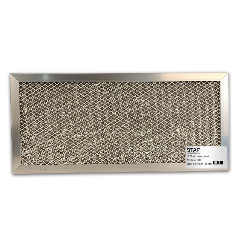 Powerful Factory Equipment Aluminum Foil Mesh Cooker Hood Grease Filter Range Hood Filter for Kitchen Range Hood Filter