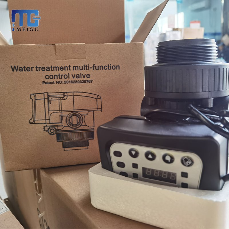 GL4-2EM Multi-Functional Water Filter Valve Automatic Water Filter Valve Flow Control Water Softener Control Valve