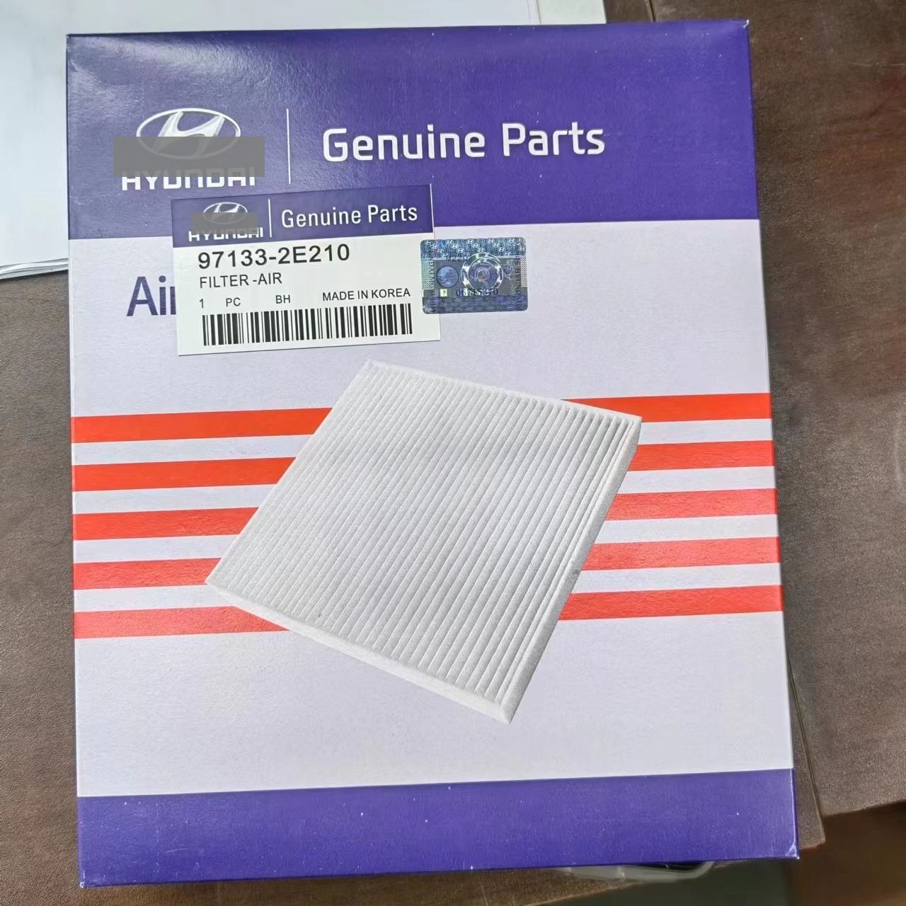 97133-2E210 Ac air Filter OEM Korea Auto Spare Parts Cabin Air Filter 971332E210 for Hyundai Tucson 2005-15