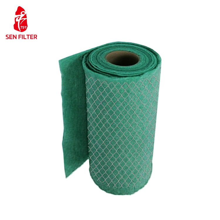 New Cardboard Frame Air Filter for Air Conditioning Equipment HEPA Construction Cotton Media Manufacturing Plant Air Cleaning