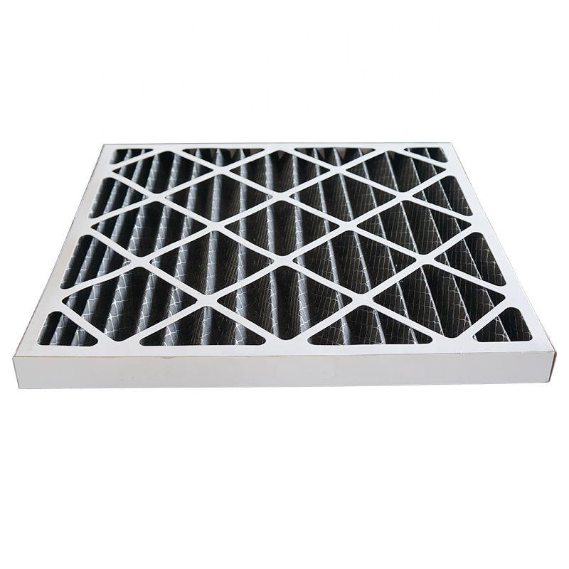 G4 MERV 8 Corrugated Pleated Carbon Panel Air Filter High Efficiency Air Filter