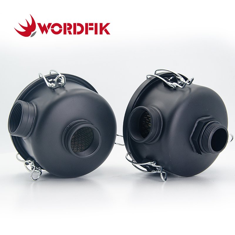 1-1/4" F004 Industrial Vacuum Pump Inlet Air Filter Housing Assembly Wordfik Brand Vacuum Pump Spare Parts