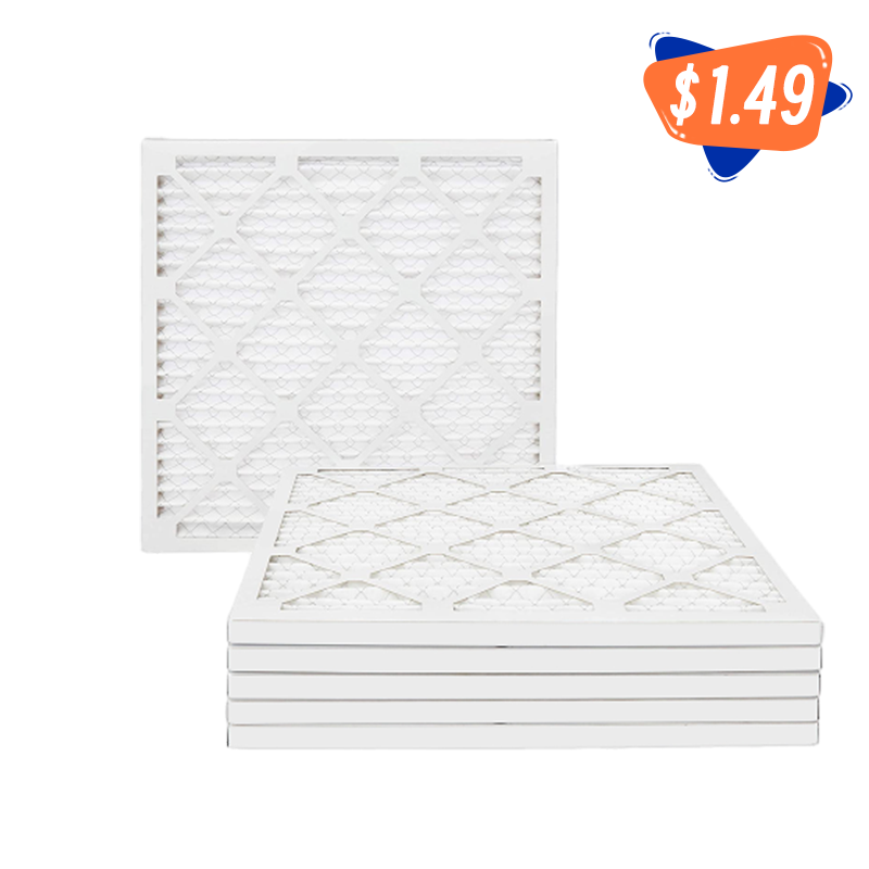 Industrial Non-Woven Paper Frame Air Conditioning Filter Replaceable Pre-Filter Medium Grade Fiberglass Core Dust Filter Various