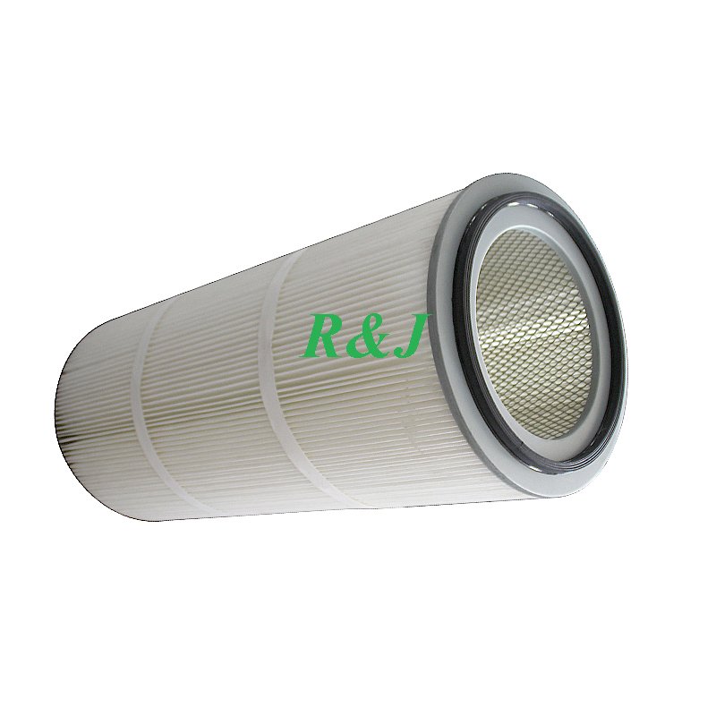 Industrial Polyester air Pleated Cartridge Filter, Dust Filter Cartridge