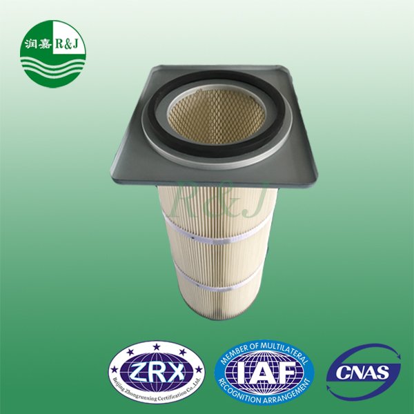 Industrial Polyester air Pleated Cartridge Filter, Dust Filter Cartridge