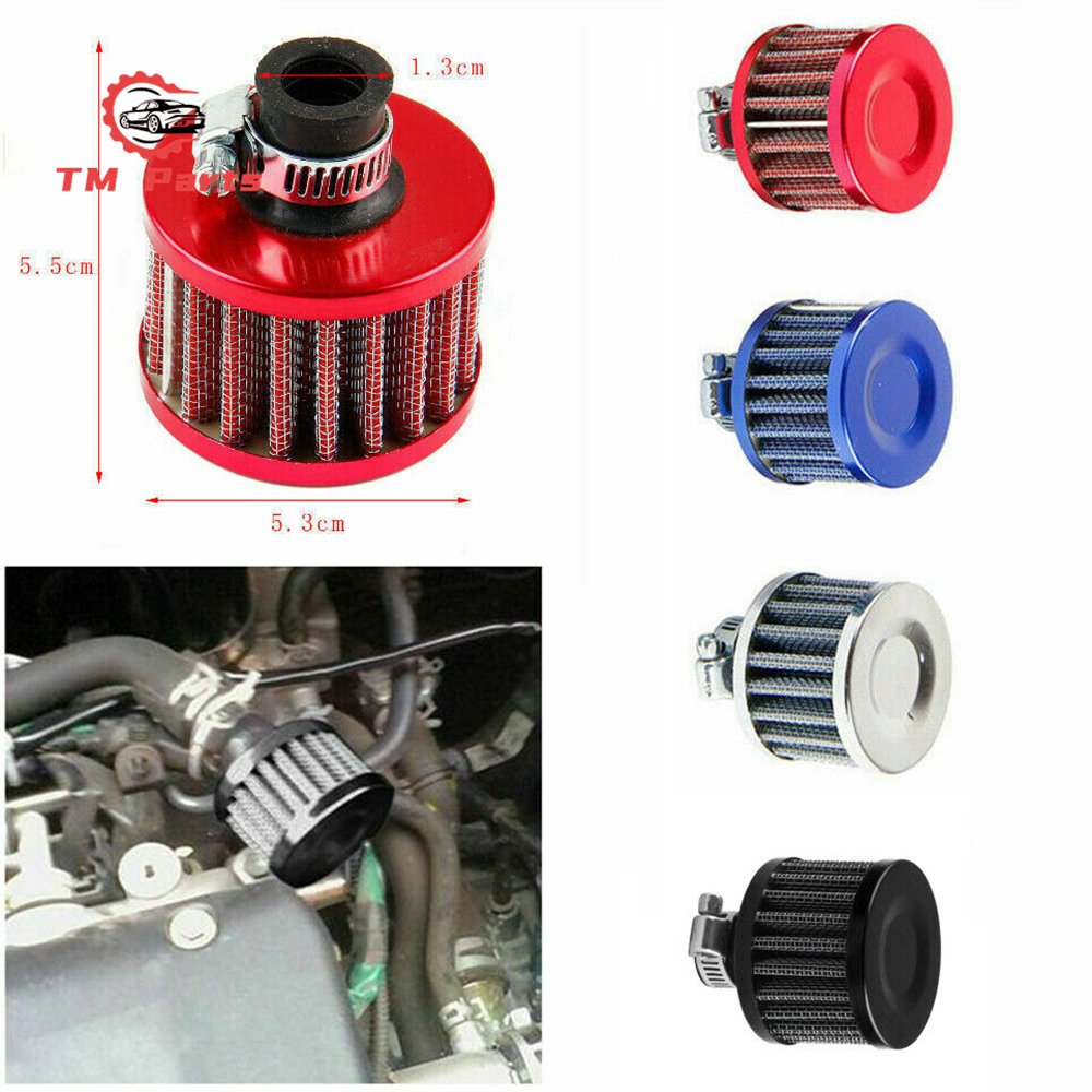 12mm Cold Air Intake Filter Vent Crankcase Car Breather Valve Cover Car Air Filter Universal