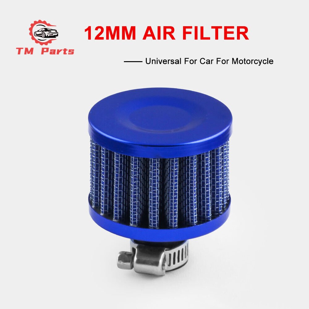 12mm Cold Air Intake Filter Vent Crankcase Car Breather Valve Cover Car Air Filter Universal