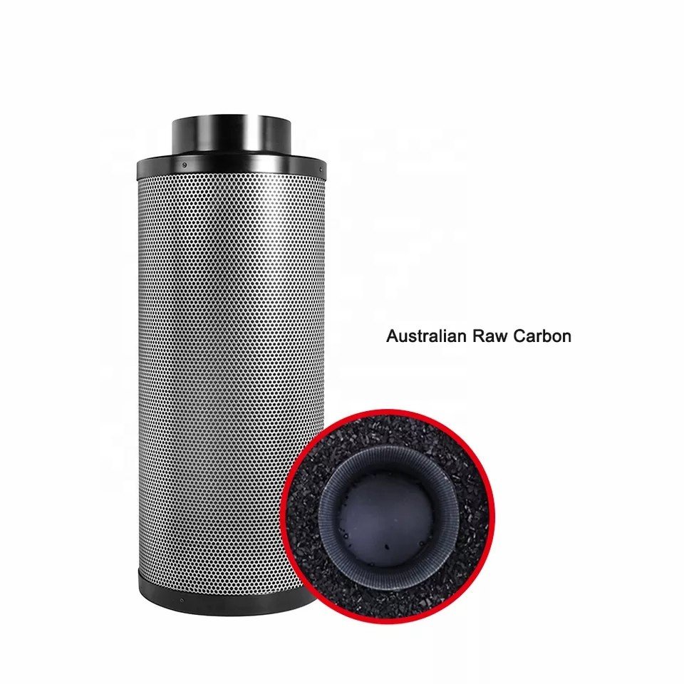 Inline Carbon Filter Kit Indoor Hydroponic Grow Tent Activated Carbon air Filter