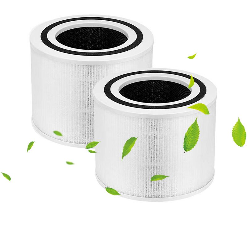 HEPA Activated Carbon Filter Replacement Air Purifier Filter HEPA Filter Compatible with LEVOIT Core 300 Air Purifier Core 300