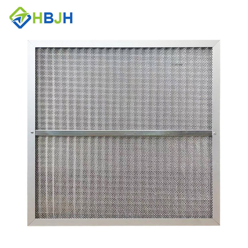 Aluminum Stainless Steel Washable Metal Mesh Prefilter air Conditioning Kitchen Oil Smoke Pre Filter air Filter